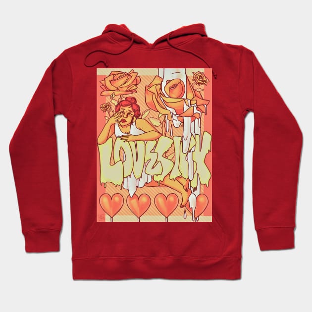 Lovesick Hoodie by Patchy_the_Rat